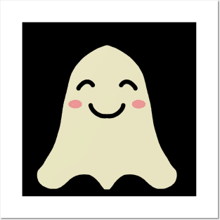 Cute Halloween Baby Ghost Posters and Art
